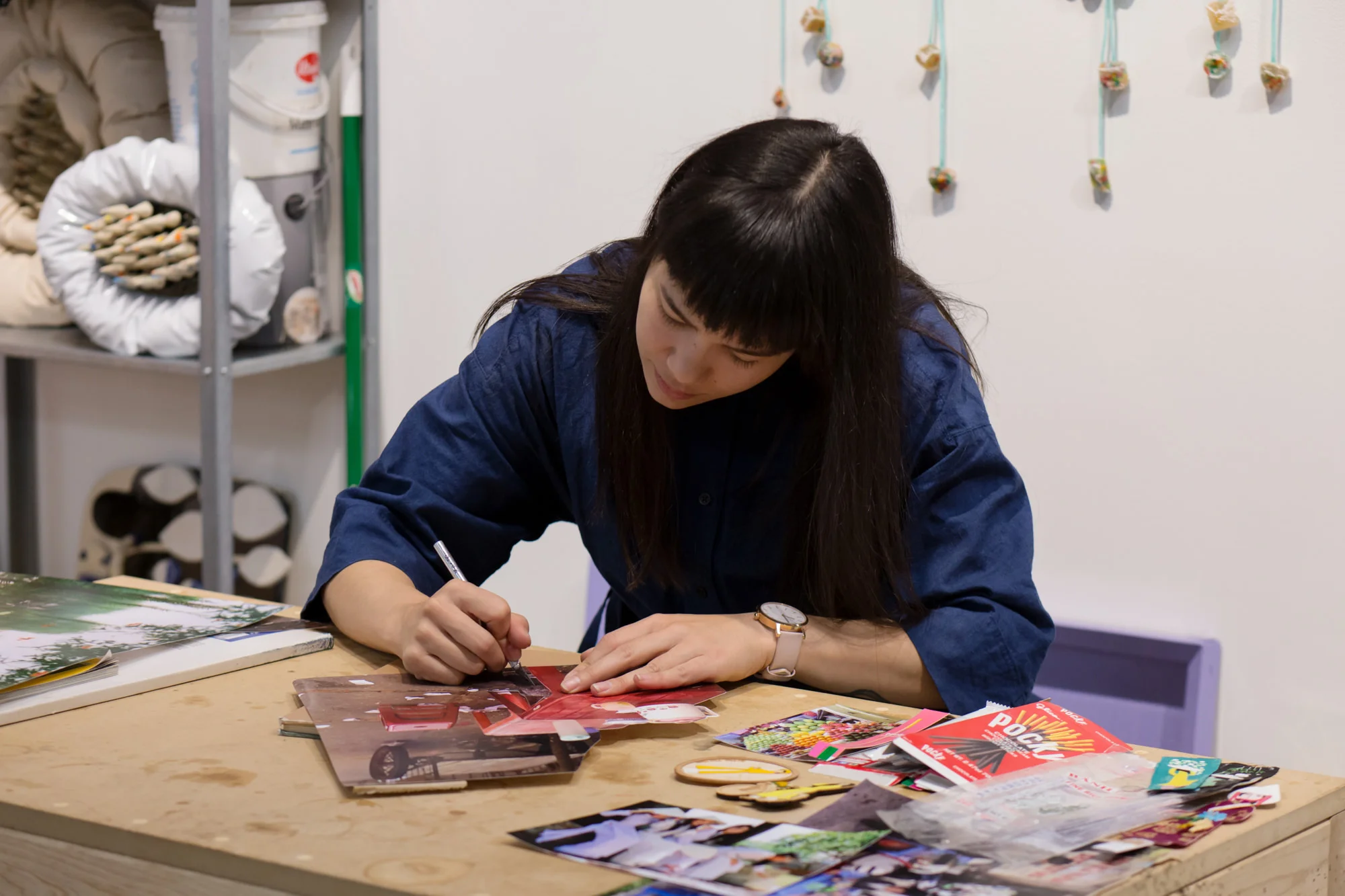 Studio in RedLine Contemporary Art Center, Denver, CO photo Sara Ford