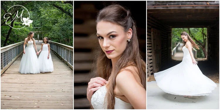 I swear, Gabby’s favorite detail about her wedding dress was how well it twirled! She LOVED it!