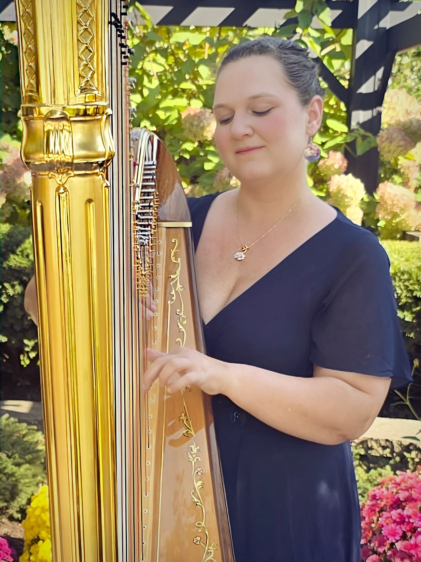 " If you're looking for a harpist who will elevate your day and leave a lasting impression, Chanah is the one.”"