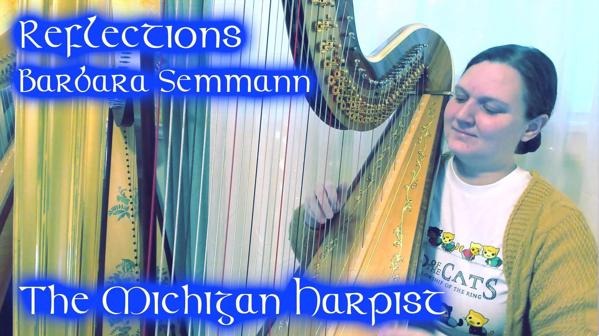 Reflections (Barbara Semmann) on Harp - The Michigan Harpist