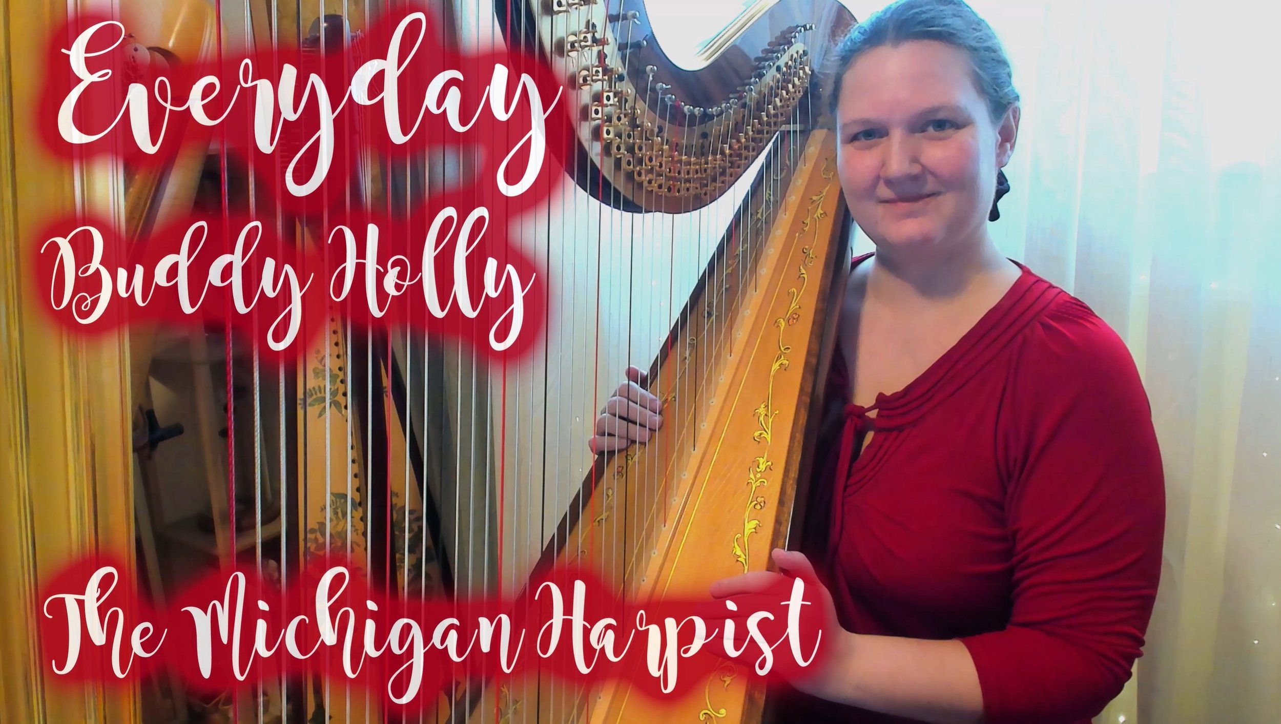 Everyday (Billy Holly / Good Omens) Harp Cover - The Michigan Harpist
