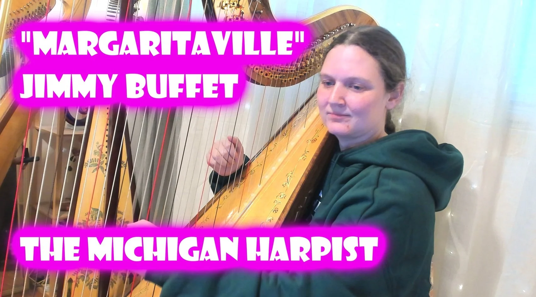 Margaritaville (Jimmy Buffet) Harp Cover - The Michigan Harpist