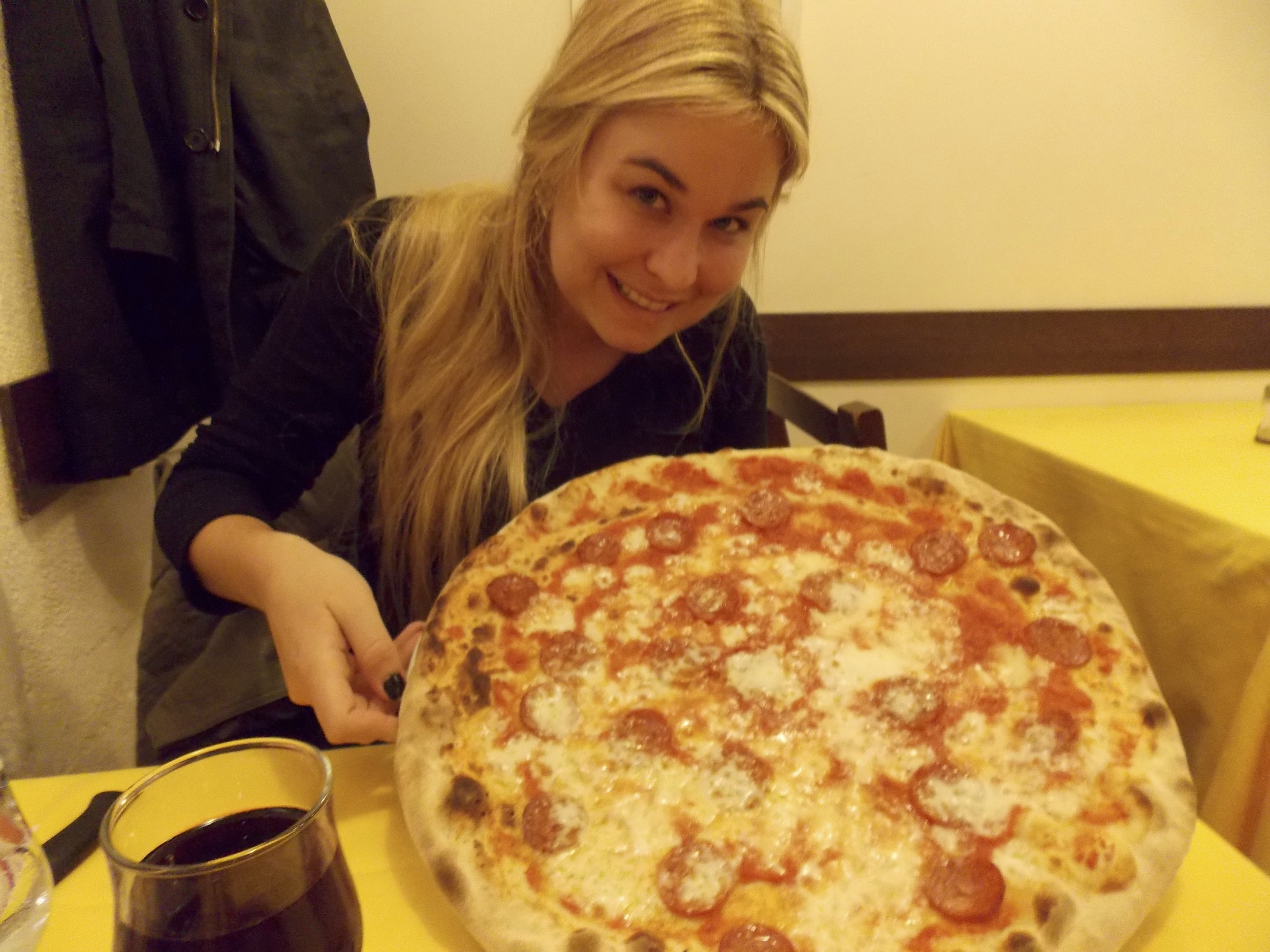 Pizza bigger then your head