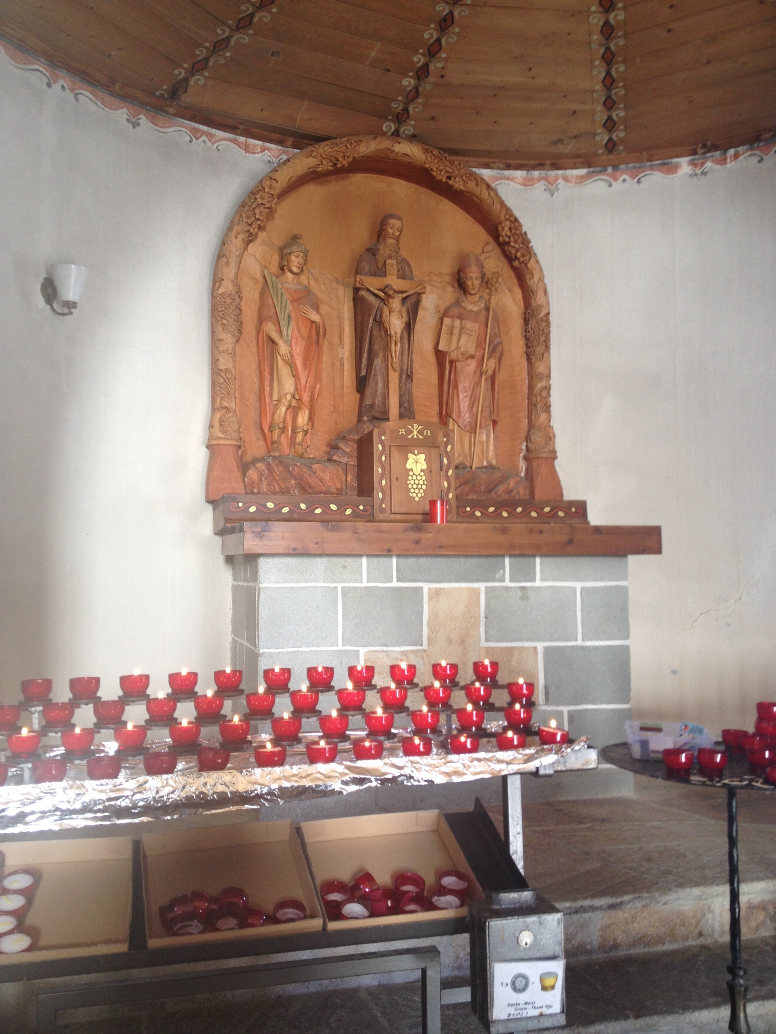 Inside of Bernhard von Aosta Chapel