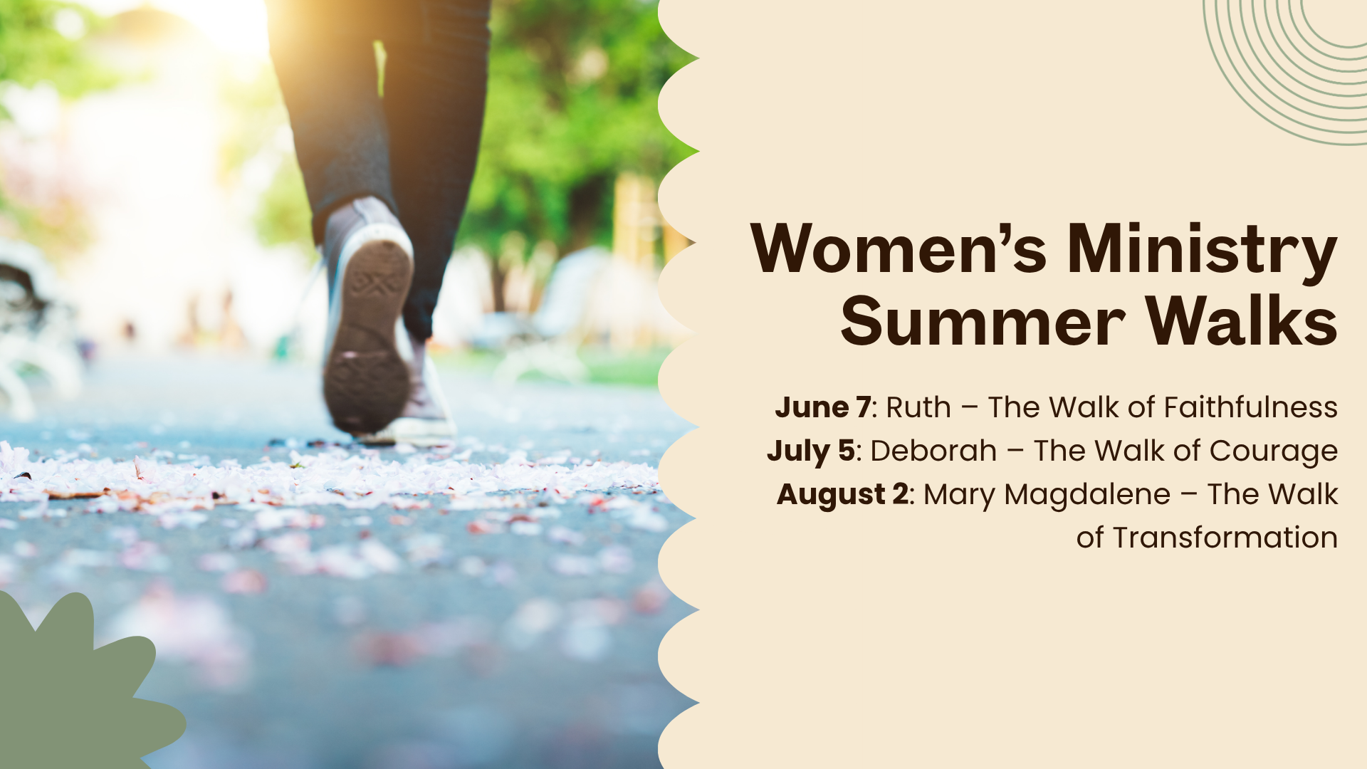 Women's Ministry Summer Walks