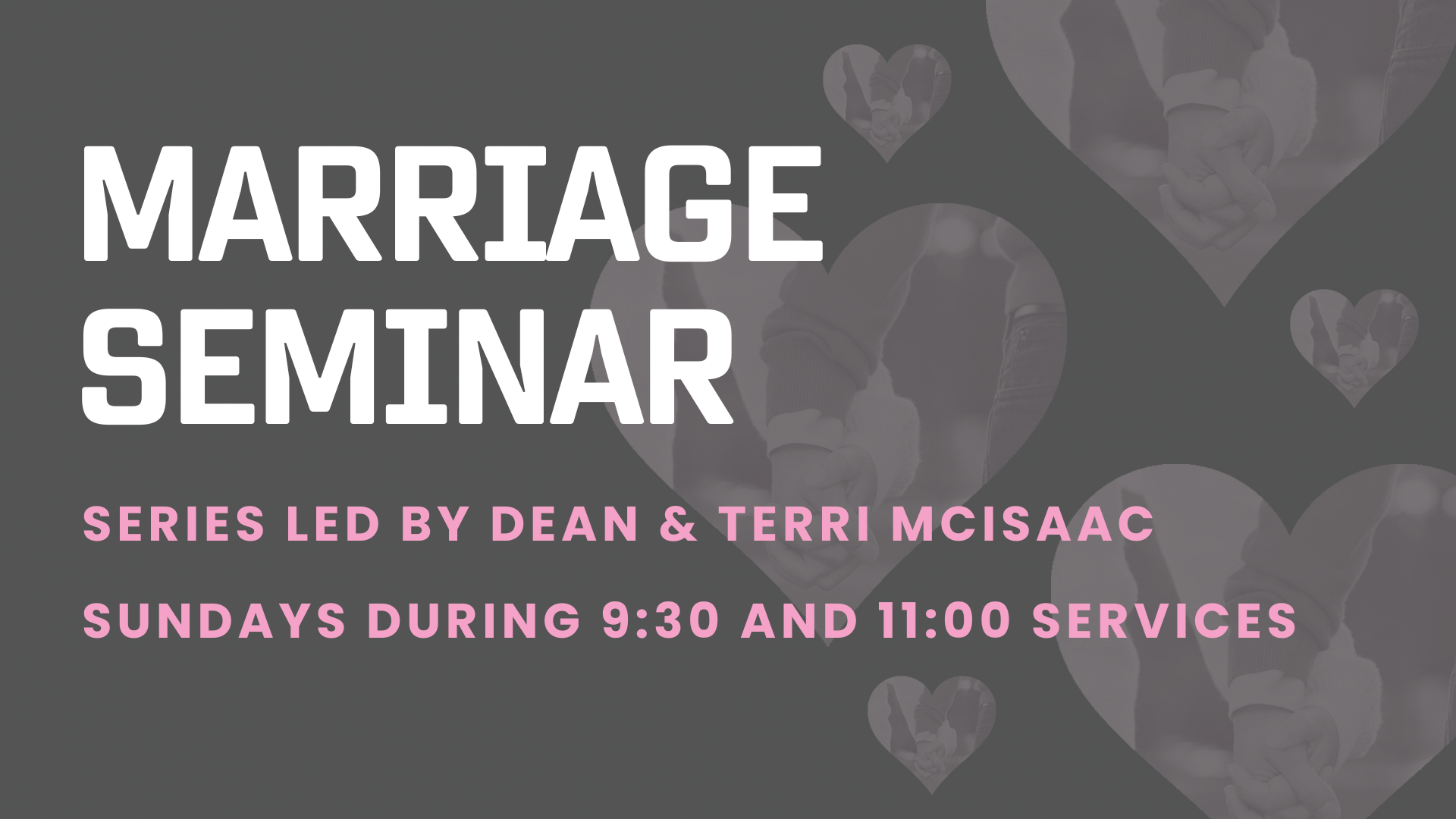 Marriage Series