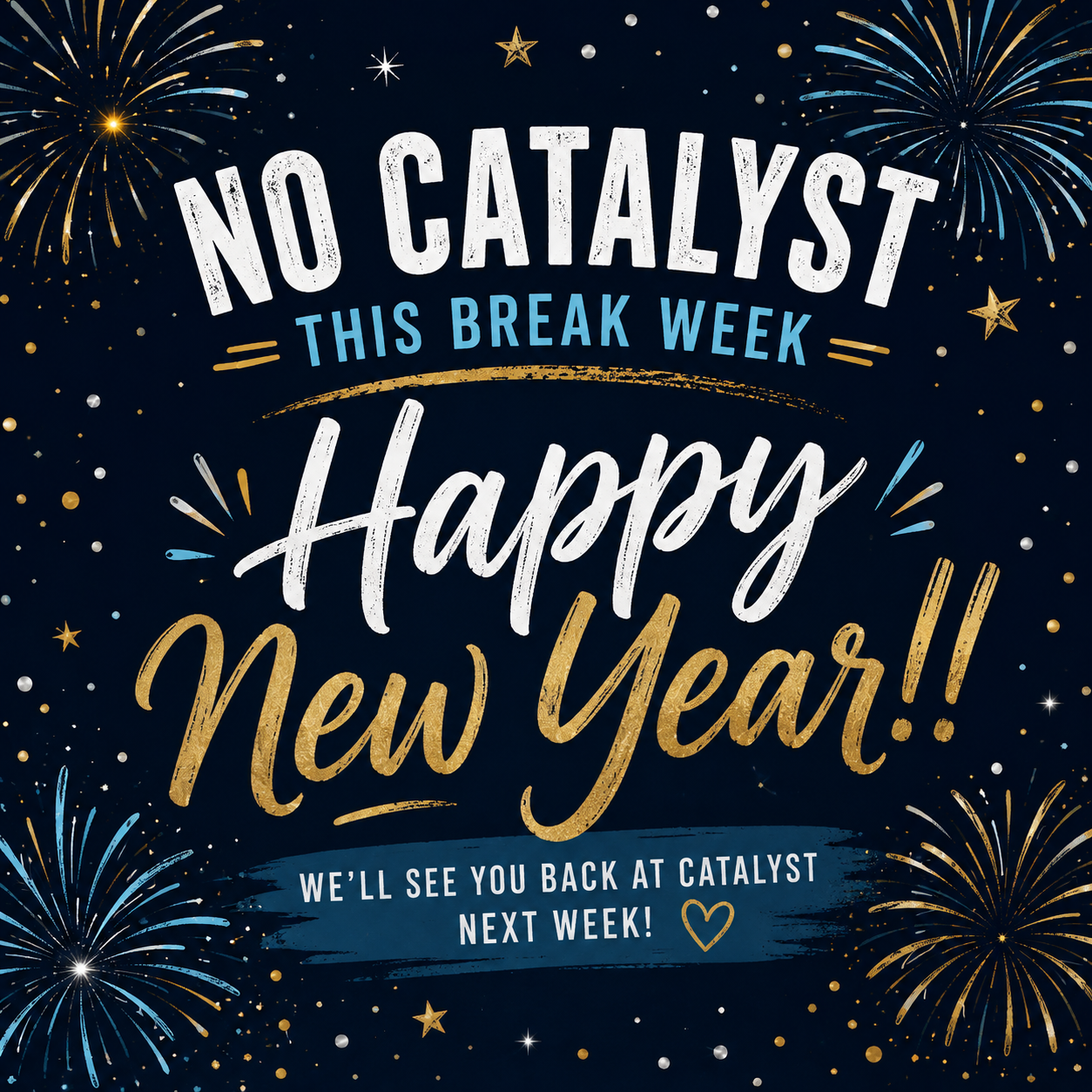 No Catalyst: Break Week