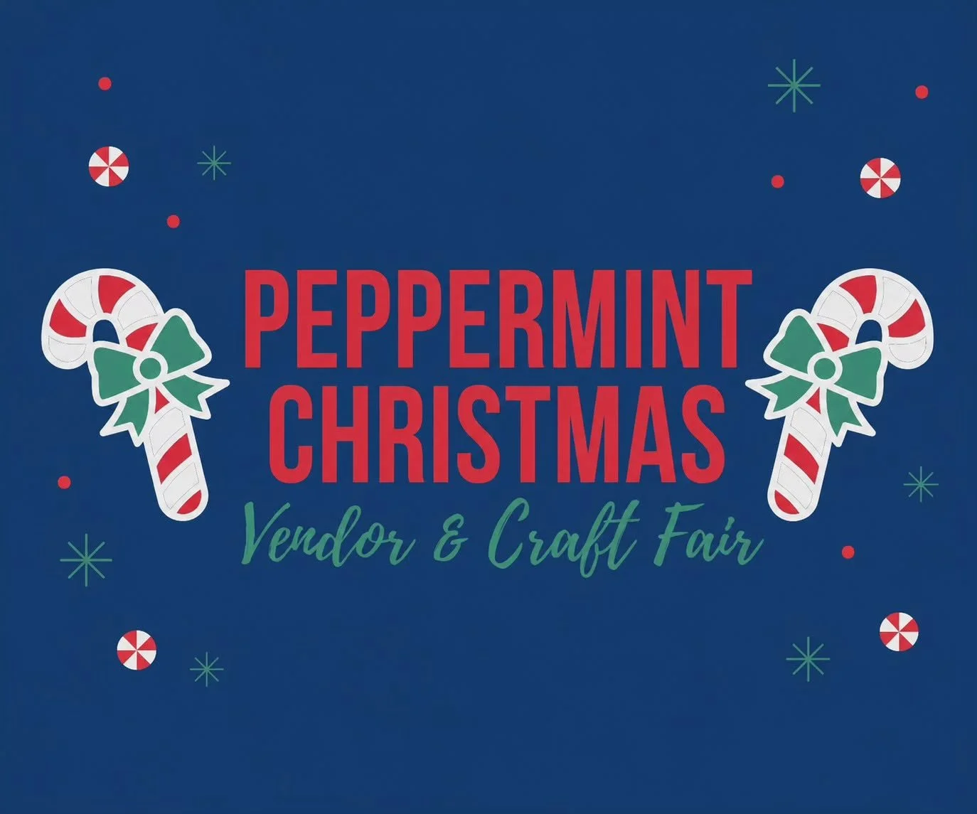 Peppermint Christmas Table Hosting