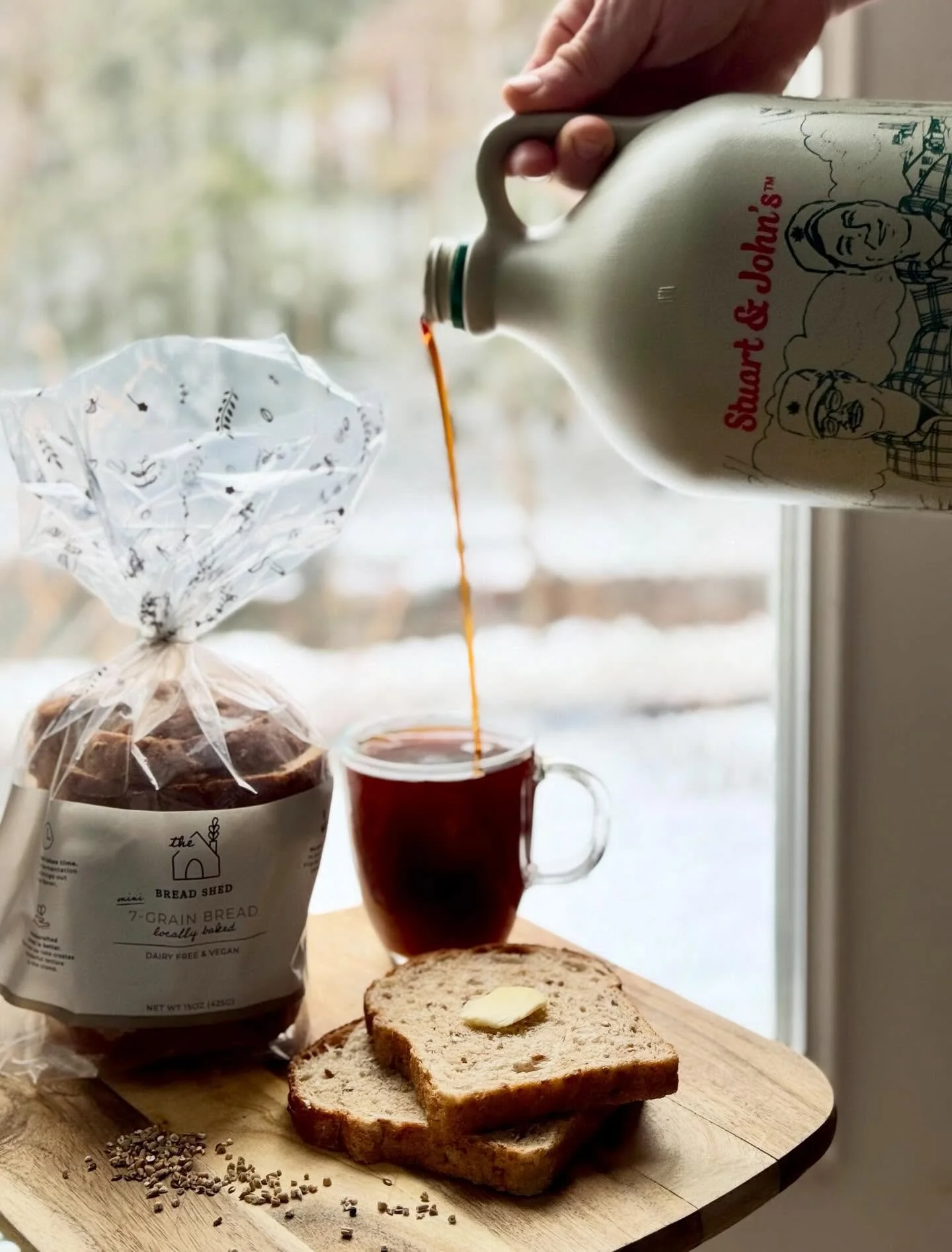 New year, clean carbs 🍞✨
Our 7-Grain Mini is made for eating clean without sacrificing flavor.
✔️ Naturally leavened with our sourdough starter
✔️ Sweetened with local Stuart &amp; John&rsquo;s maple syrup
✔️ No preservatives, ever
✔️ Mini loaf = pe