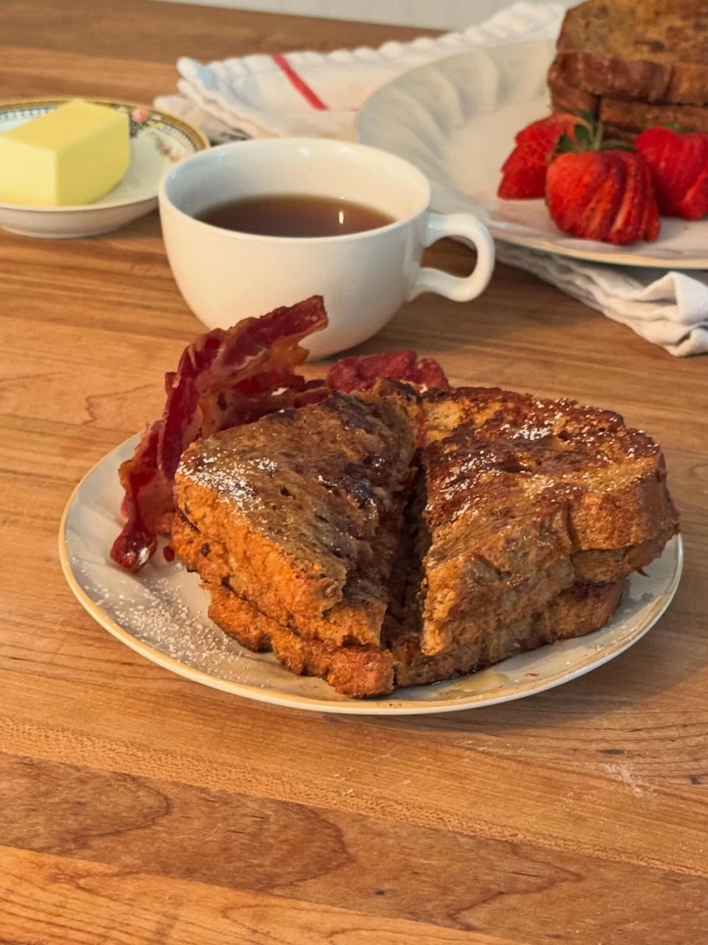 Mother&rsquo;s Day breakfast idea 💐✨

Turn our Cinnamon Raisin Bread into the ultimate French toast for the moms in your life this Sunday 🤍 Warm, cozy, and made for slow mornings around the table. And honestly? Any of our loaves make the perfect ba