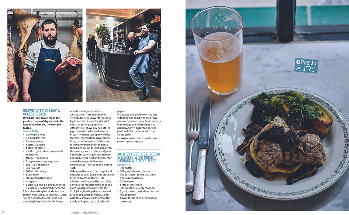 Jamie Magazine - Hill & Szrok Butcher's Story