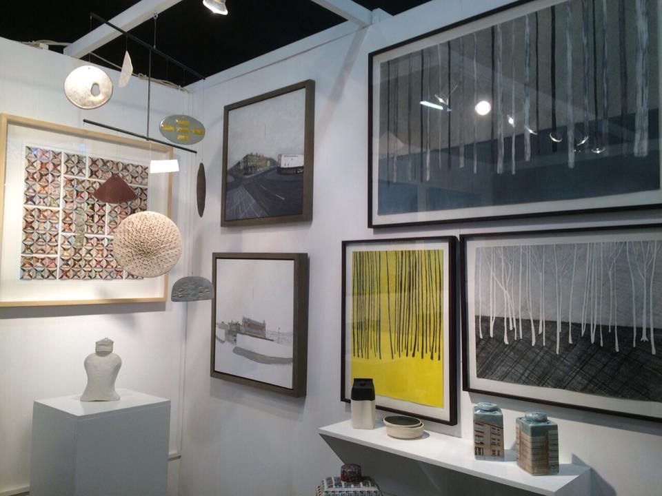 Affordable Art Fair, Battersea, 2014, with cavaliero finn (Copy)