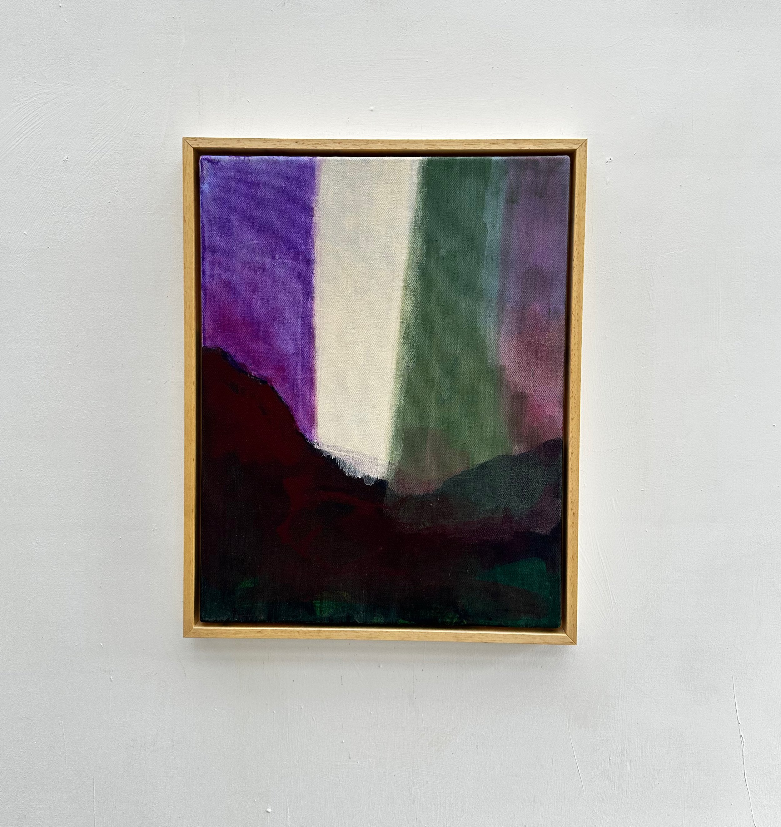 mountain weather, acrylic on canvas, 45 x 35 cm, 2005