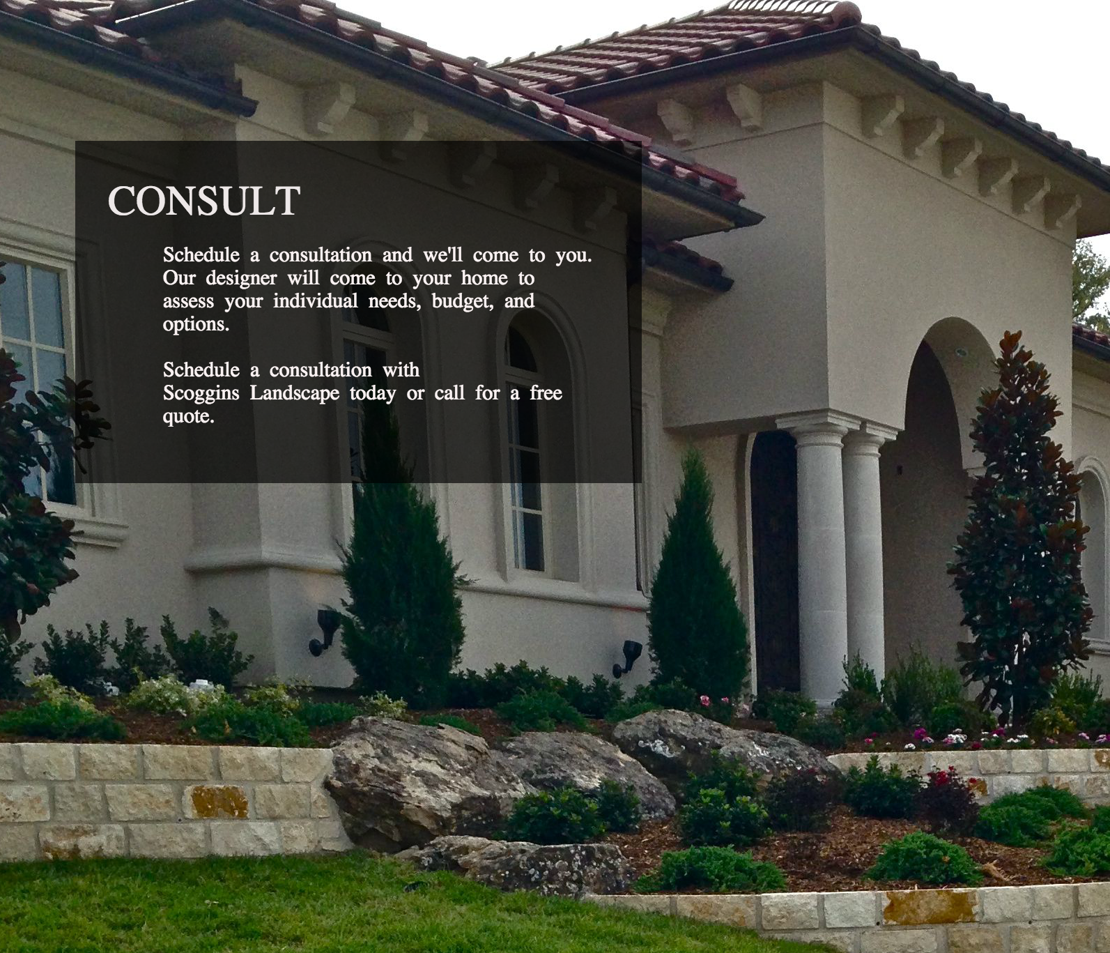 Scoggins Landscape Design and Consulting Dallas