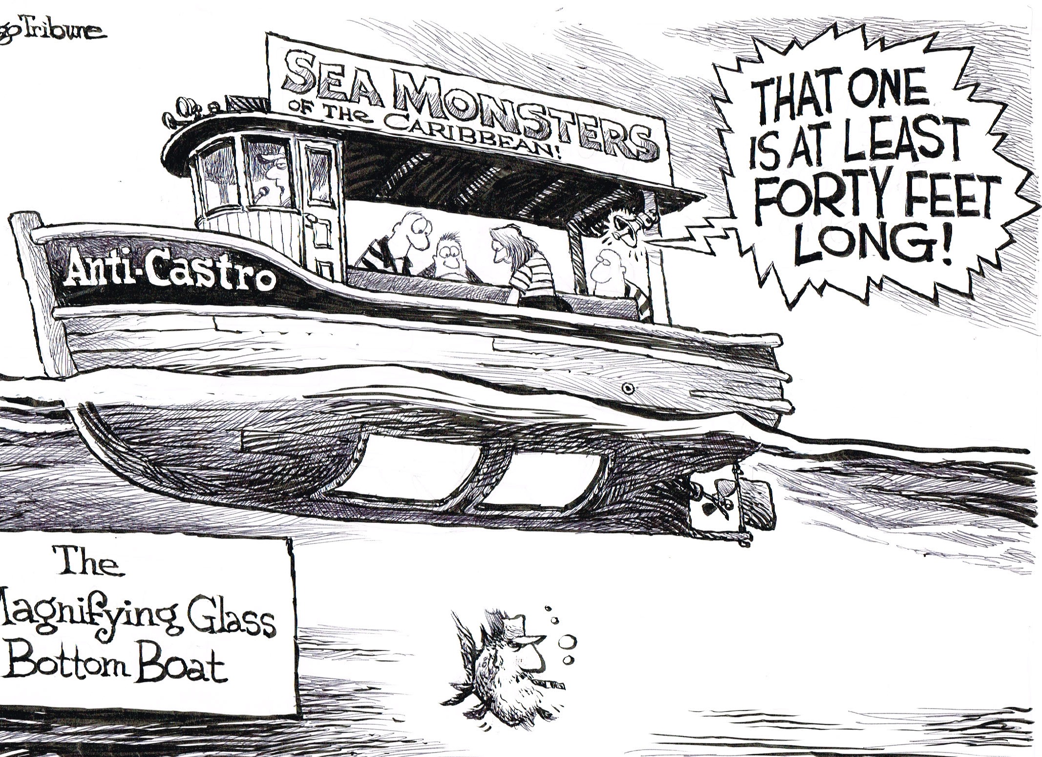 The Magnifying Glass Bottom Boat