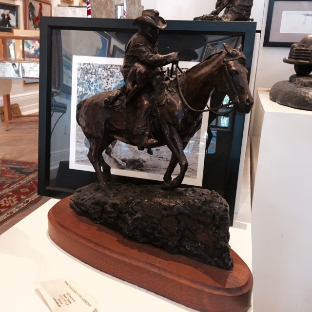 Snow Storm, 13'' X 14'' X 4'', Bronze