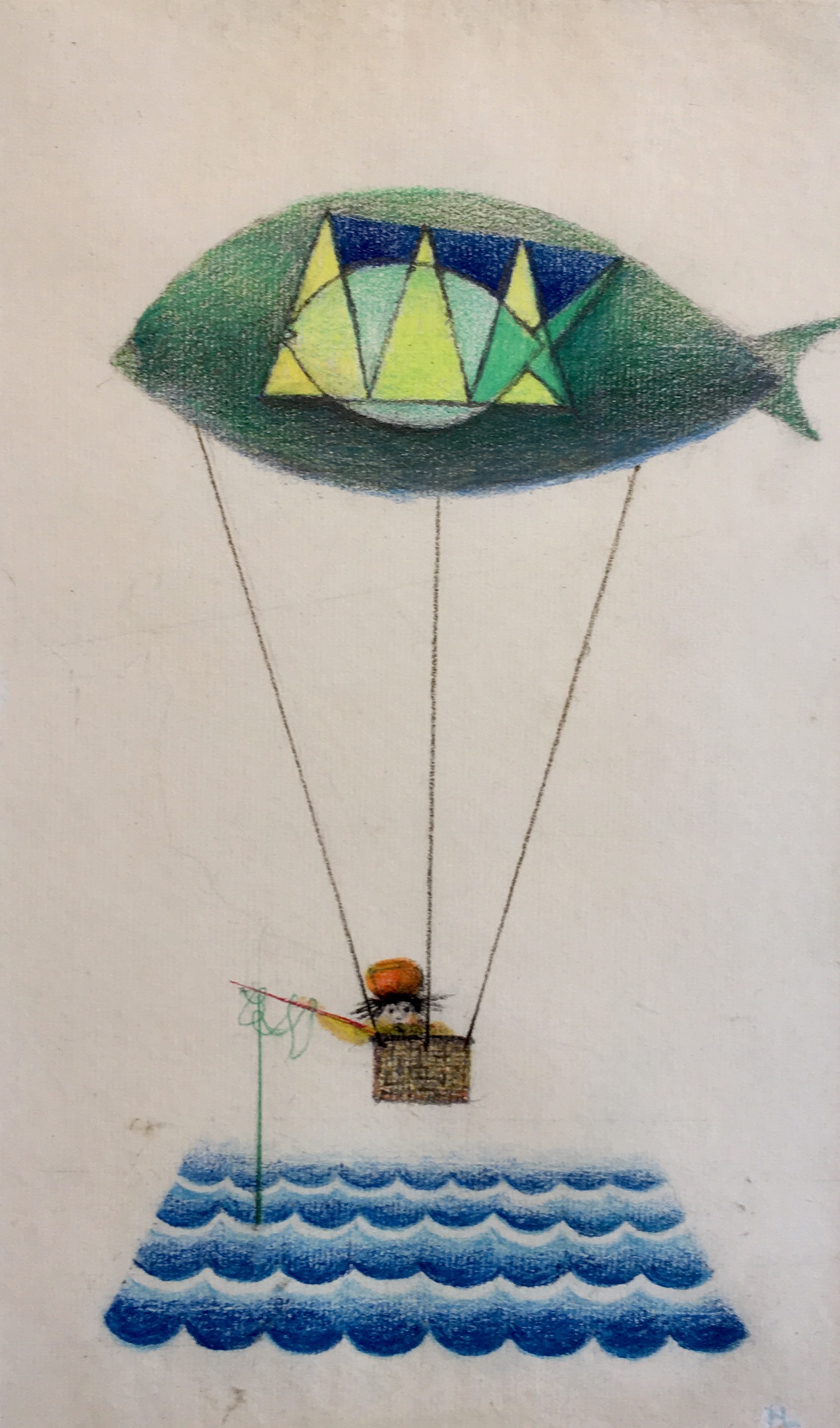 Henry La Cagnina's "Sweet Day", 10 x 6, Mixed Media at the Gallery on Greene