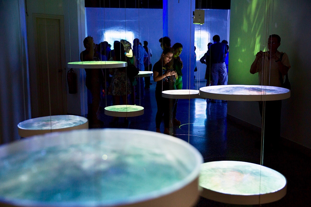 Mabel Poblet's Buoyancy Exhibit at Galaria Habana August-September 2018