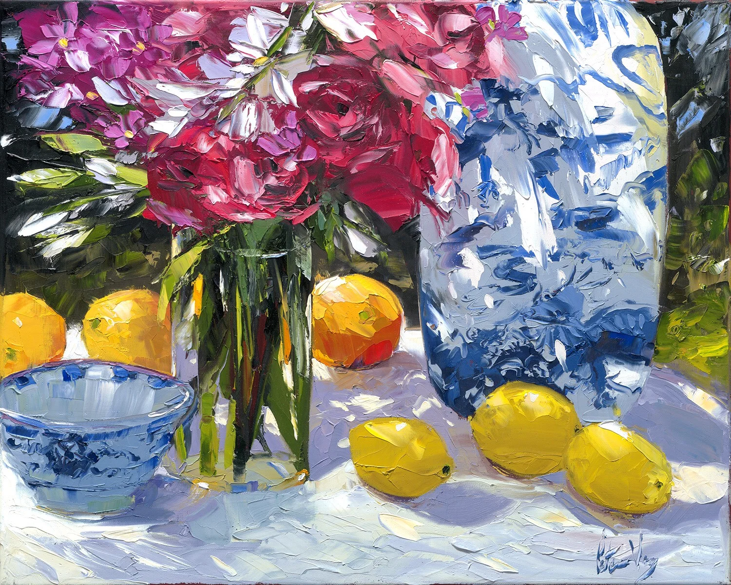 Peter Vey's "Persian Lemons and Oranges", 16 x 20, Oil on Linen