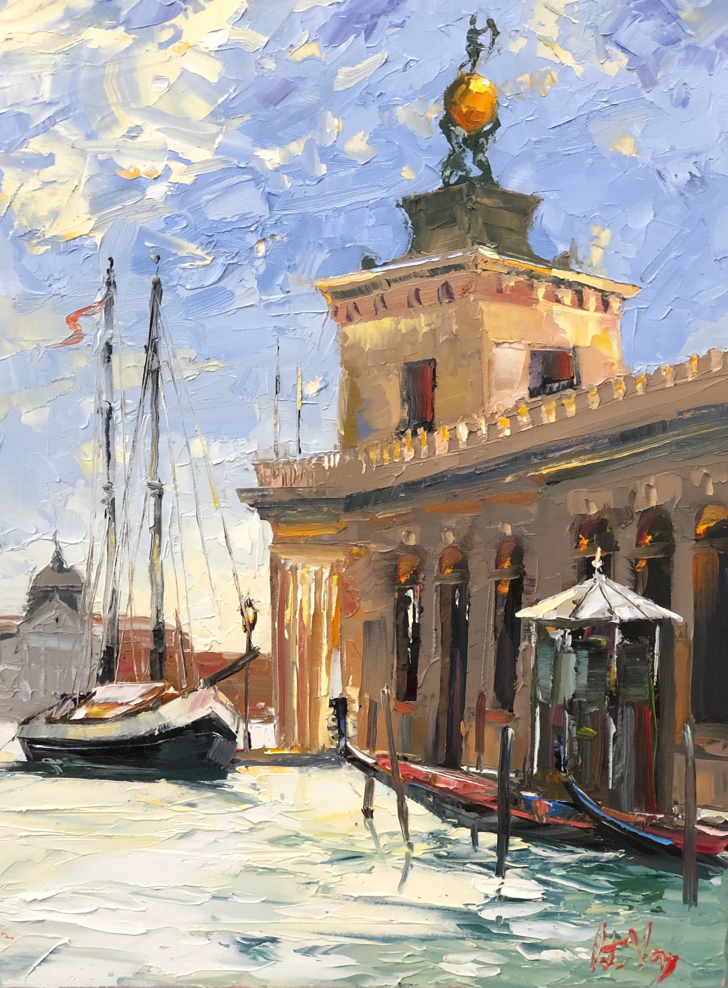 Peter Vey's "Bella Vista", 24 x 18, Oil on Linen 