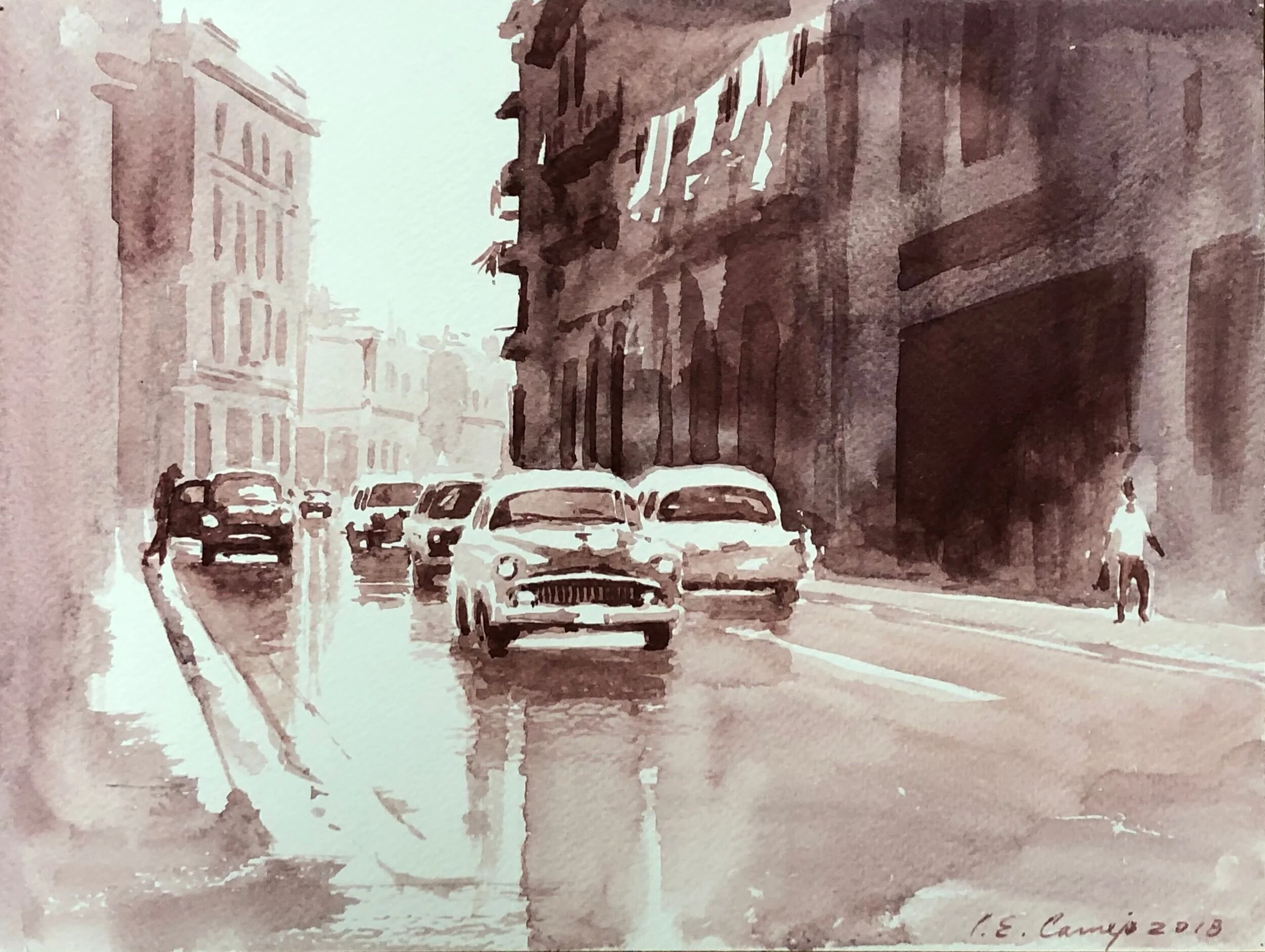   Luis Enrique Camejo, 1971   Camejo is a Cuban contemporary painter who has won several prizes, including the First Place Prize in the V Painting Contest Nicomedes García Gomez in 2003. He lives and works in Havana today. 