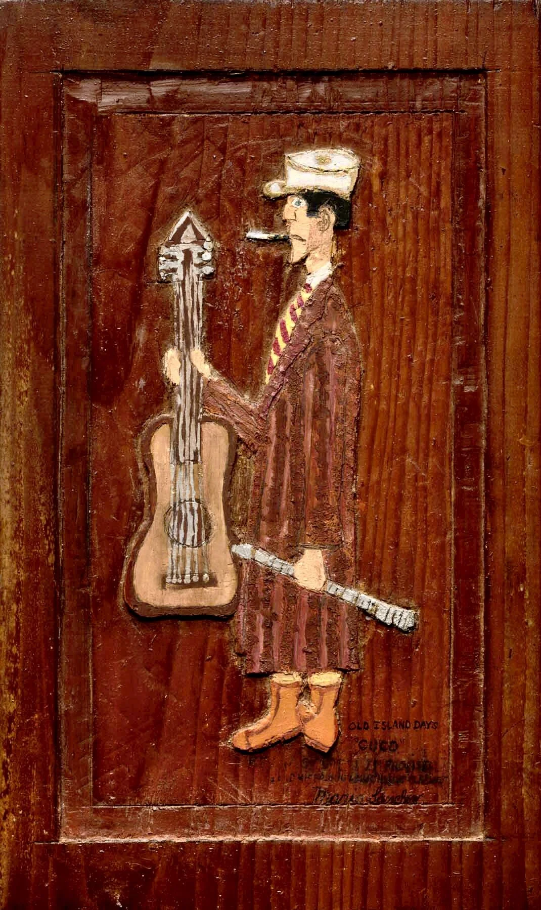 Mario Sanchez, Cuco, 18 x 11, Intaglio