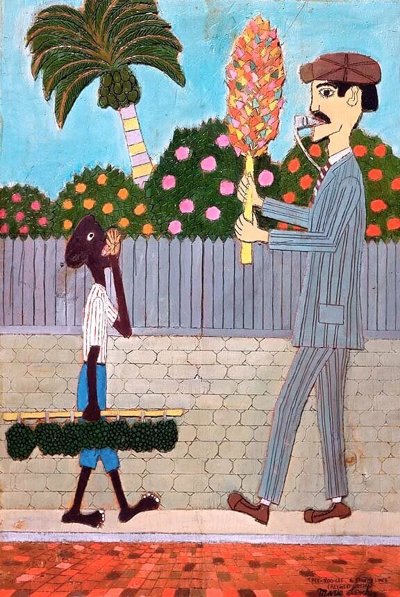 Mario Sanchez, Pee-Roo-Lee & Spanish Limes, 24.5 x 17, Intaglio