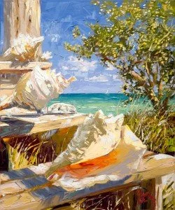 Conch on Steps 4x5.jpg