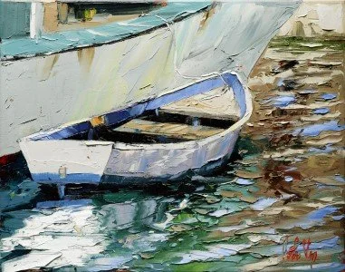 PV  Stock Island Skiff  11x14.jpg