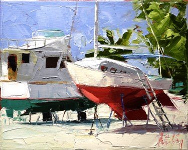 Peter Vey  Red Boat Green Boat 8x10.jpg