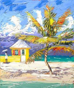 PV Bahamian house and Palm 8x10.jpg
