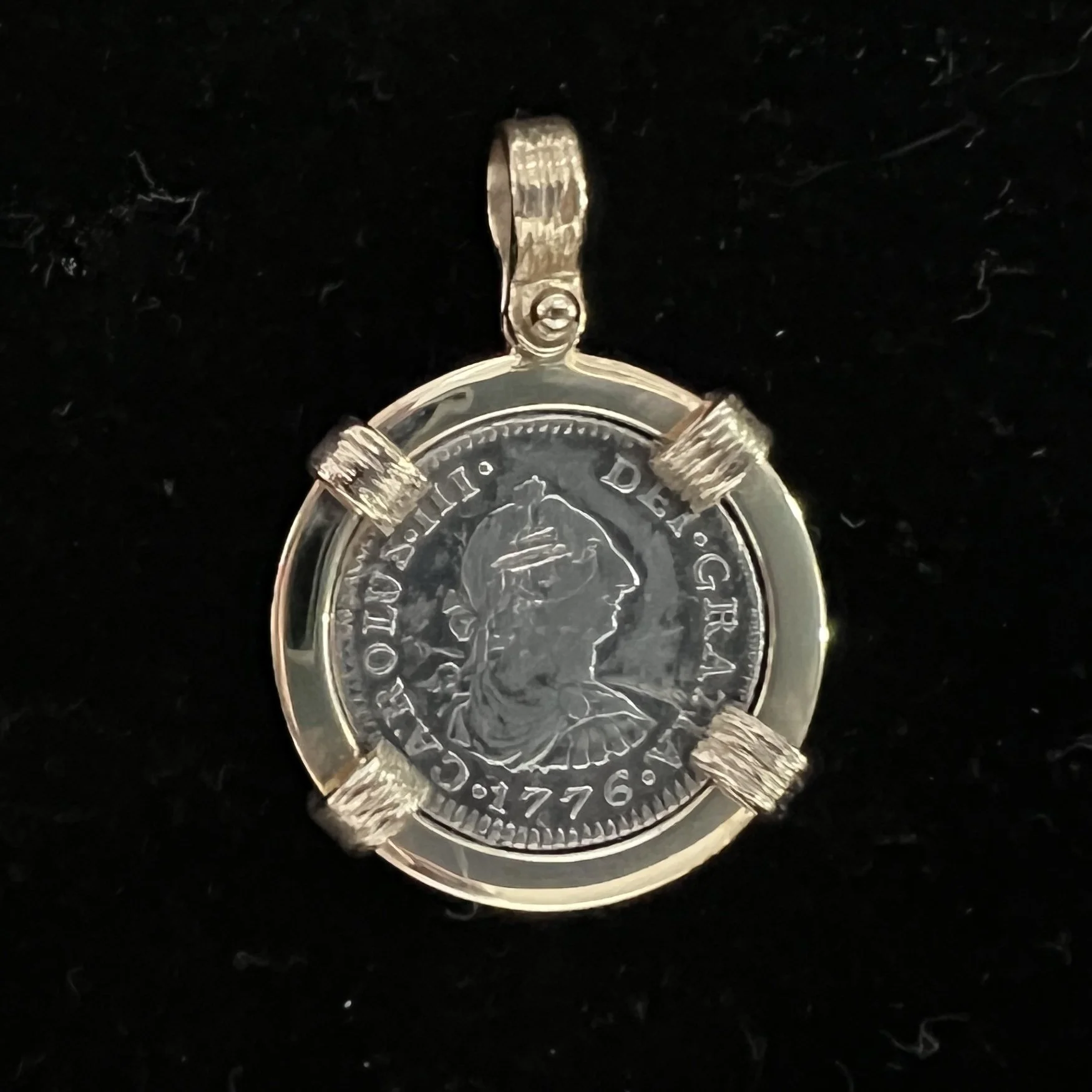 1/2 Real 1776 Pendant