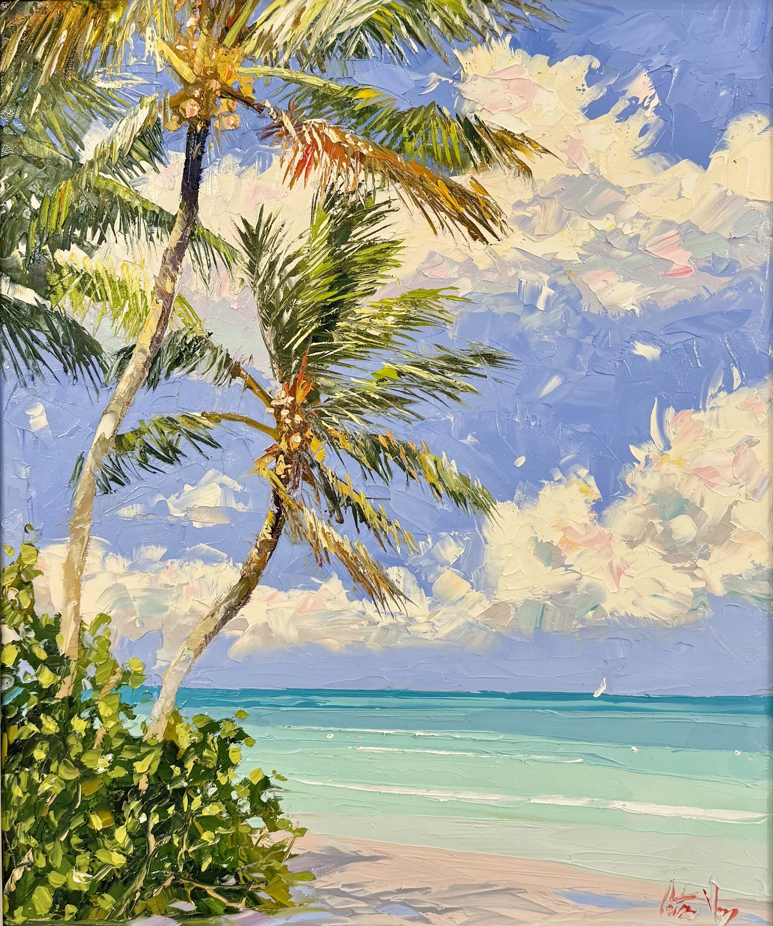 Peter Vey, Where the Breeze Begins, 24 x 20, Oil on Linen