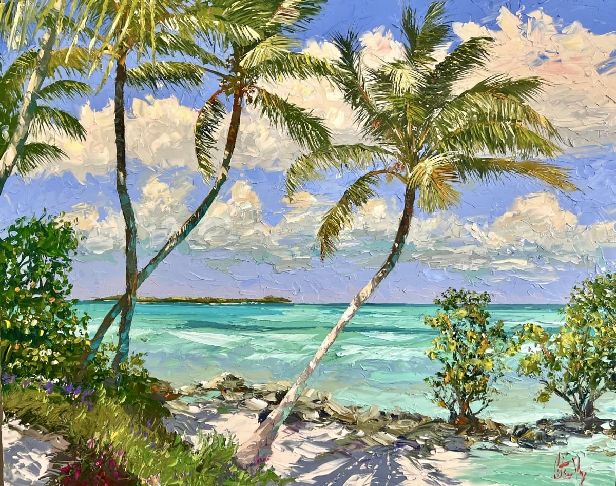Peter Vey, Ballast Key Bliss, Oil on Linen, 40" x 50"