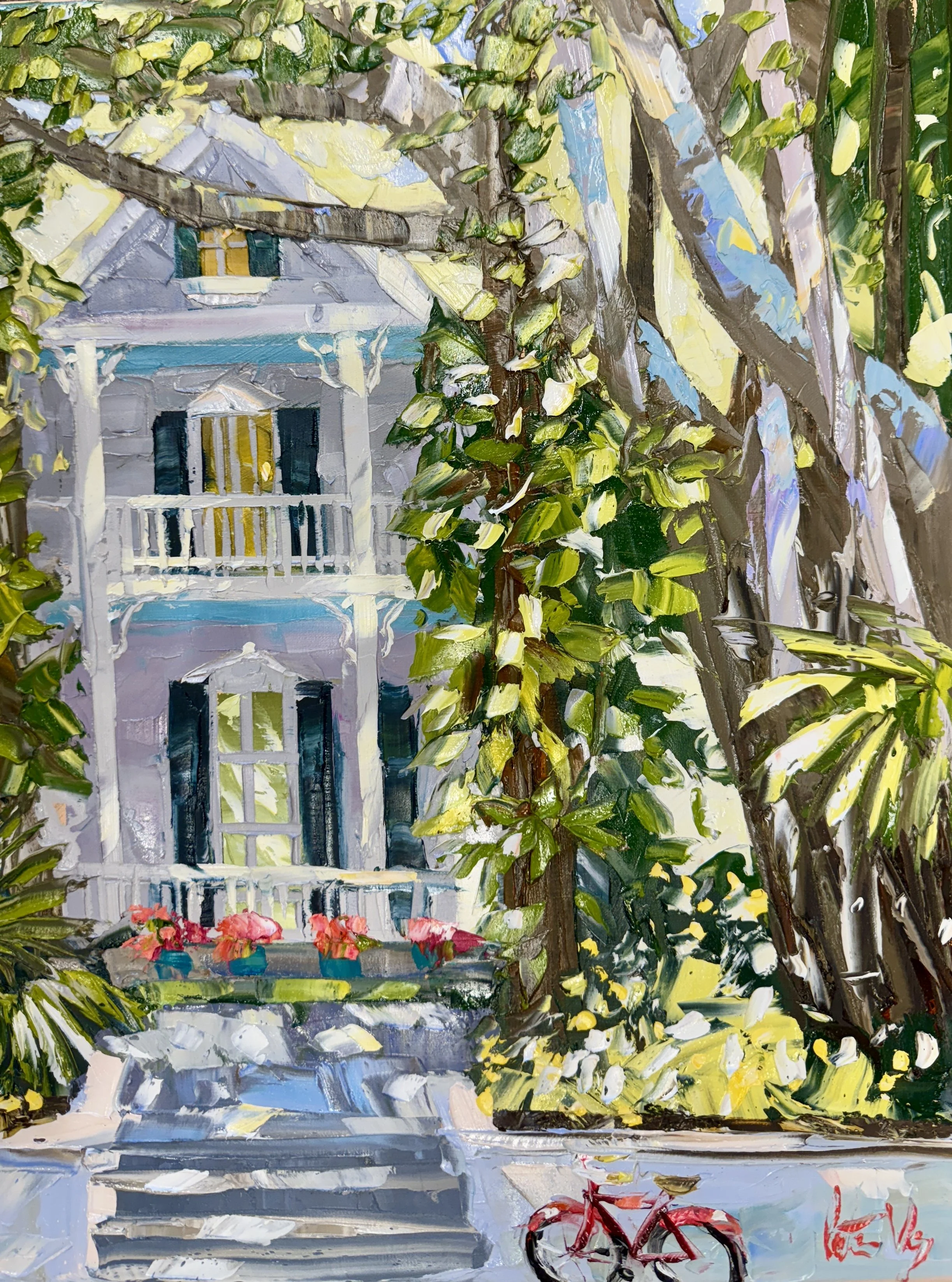 Peter Vey, Home Sweet Home, 20" x 16", Oil on Linen