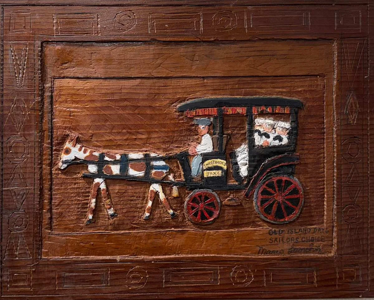 Sailor's Choice (Old Island Days), 11 x 14 in, Intaglio