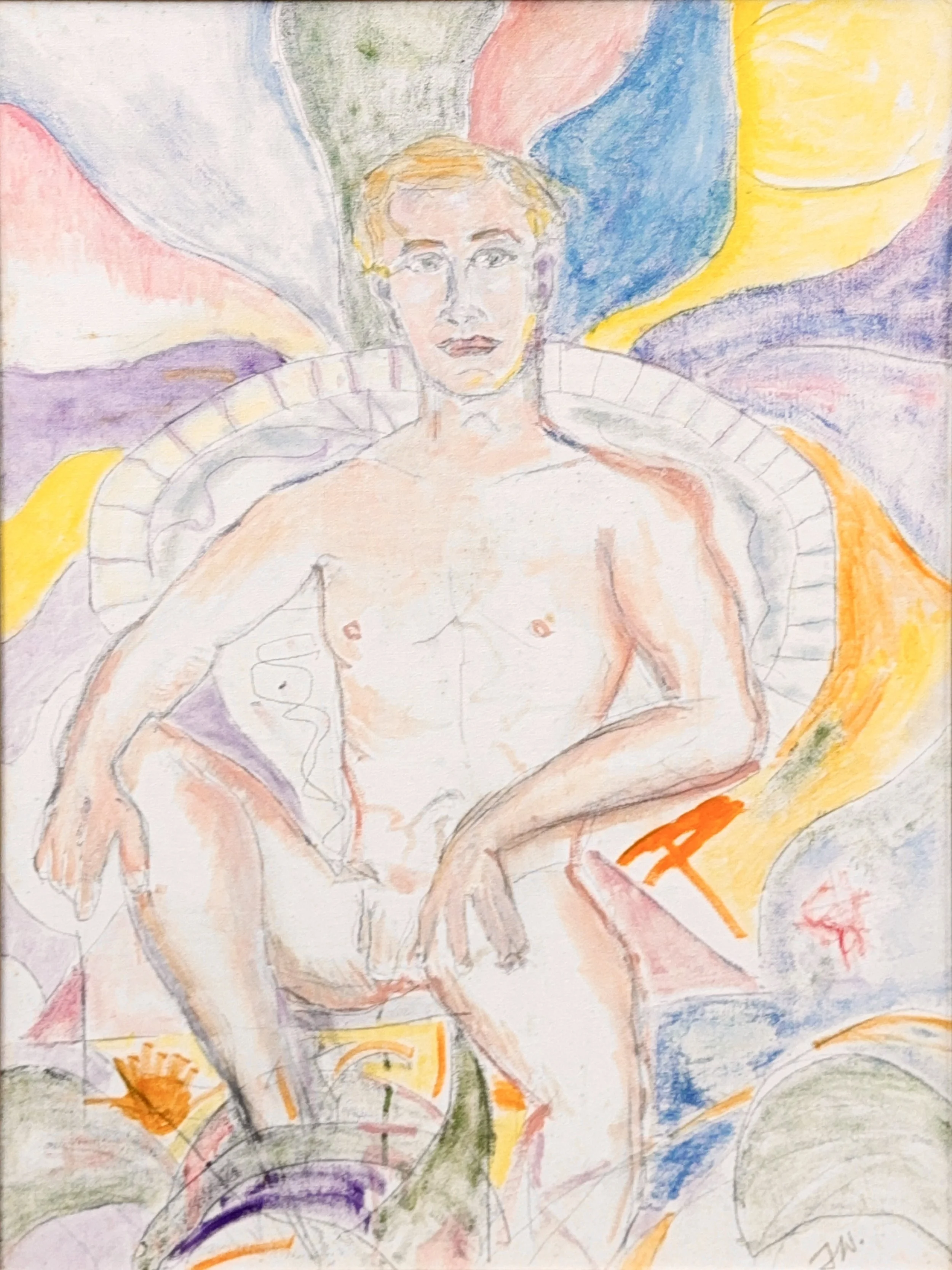 Mr. Paradise, 33 x 24.5 inches, Oil on canvas