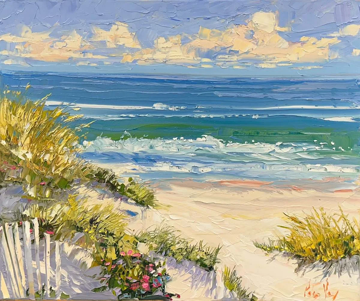 Peter Vey, Coasting, Oil on Linen, 20" x 24"