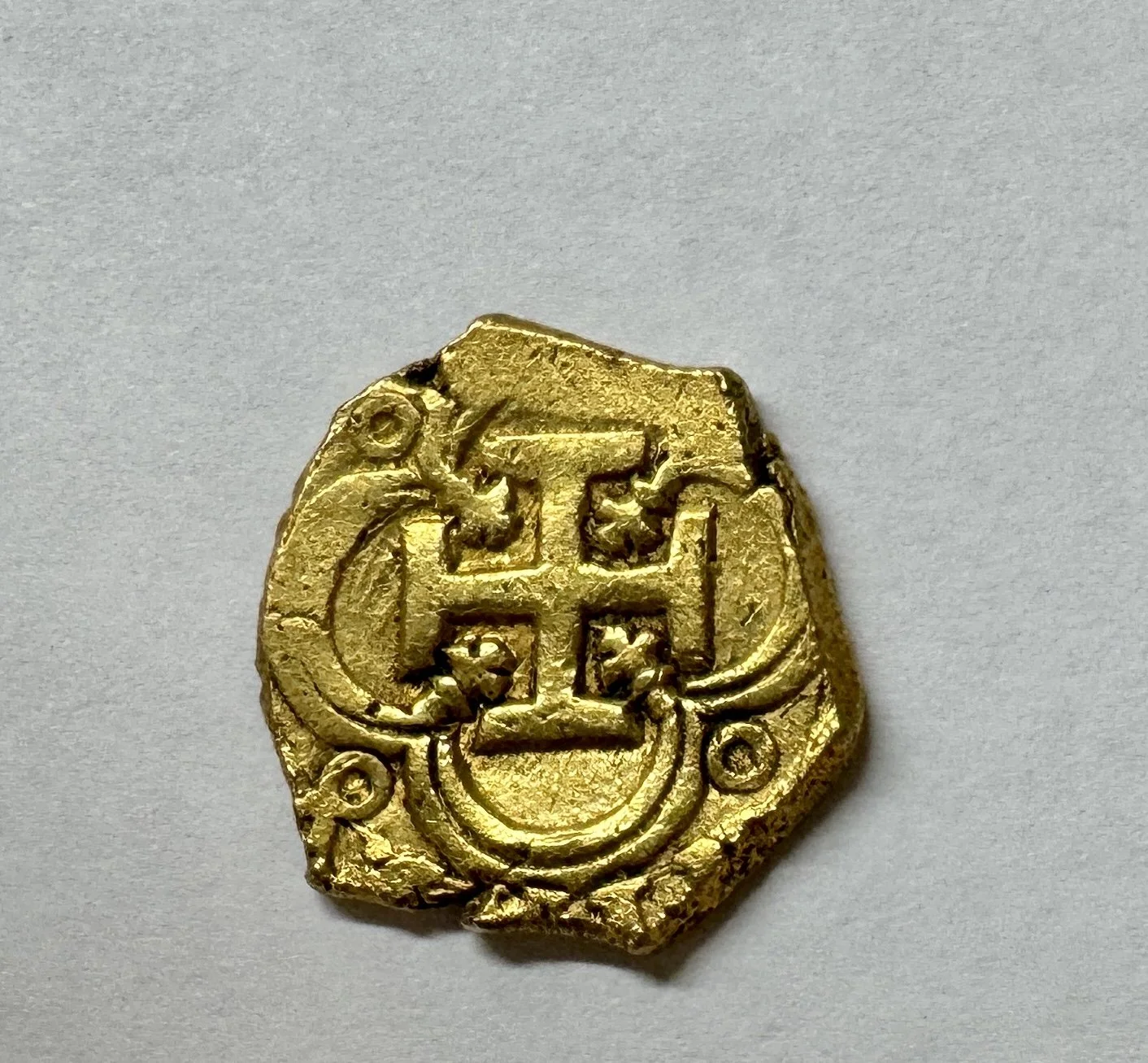 2 Escudos 1715 Fleet coin Gold