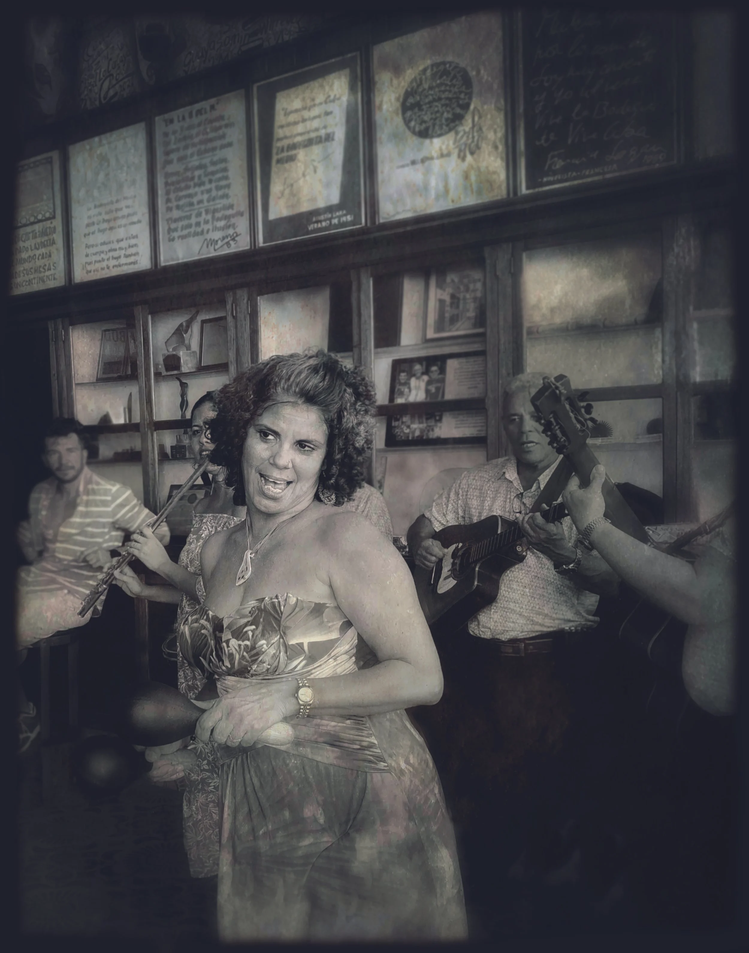 "I fell in love with some Pedro", Photographic Print on Paper, 19.75 x 16.5 in