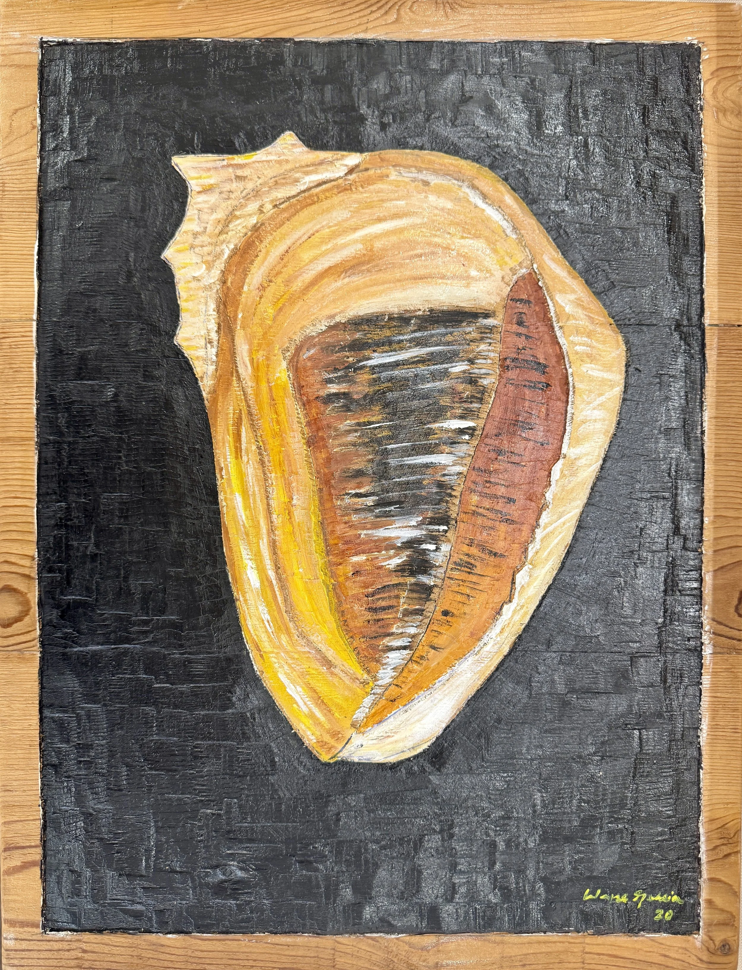 Wayne Garcia, Conch Shell, Intaglio, 22' x 17"