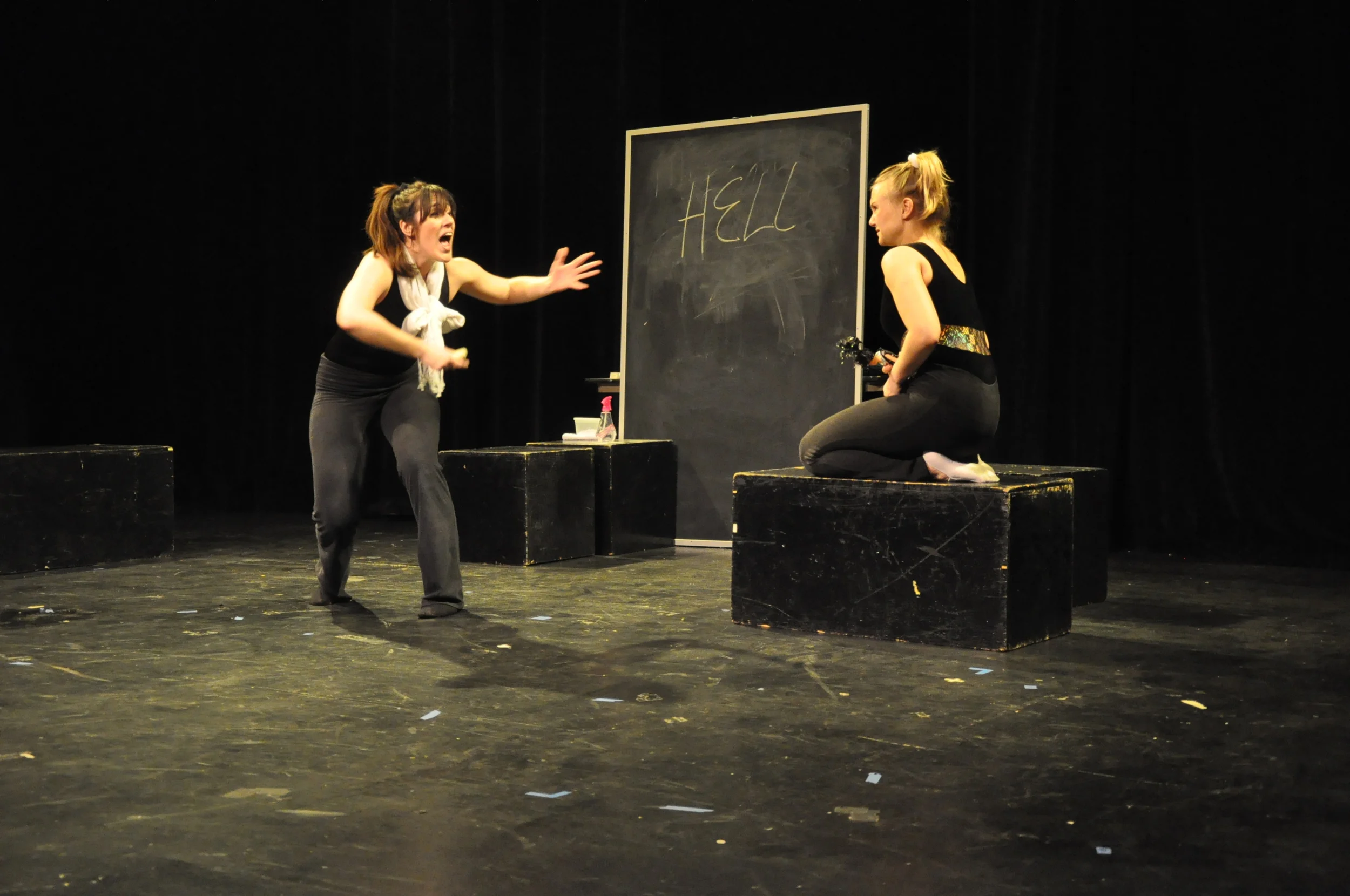 Slipping on Black Ice