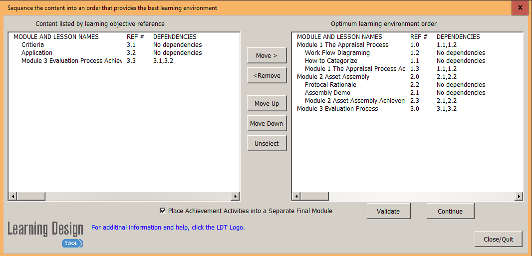 Example of a partially complete resequencing