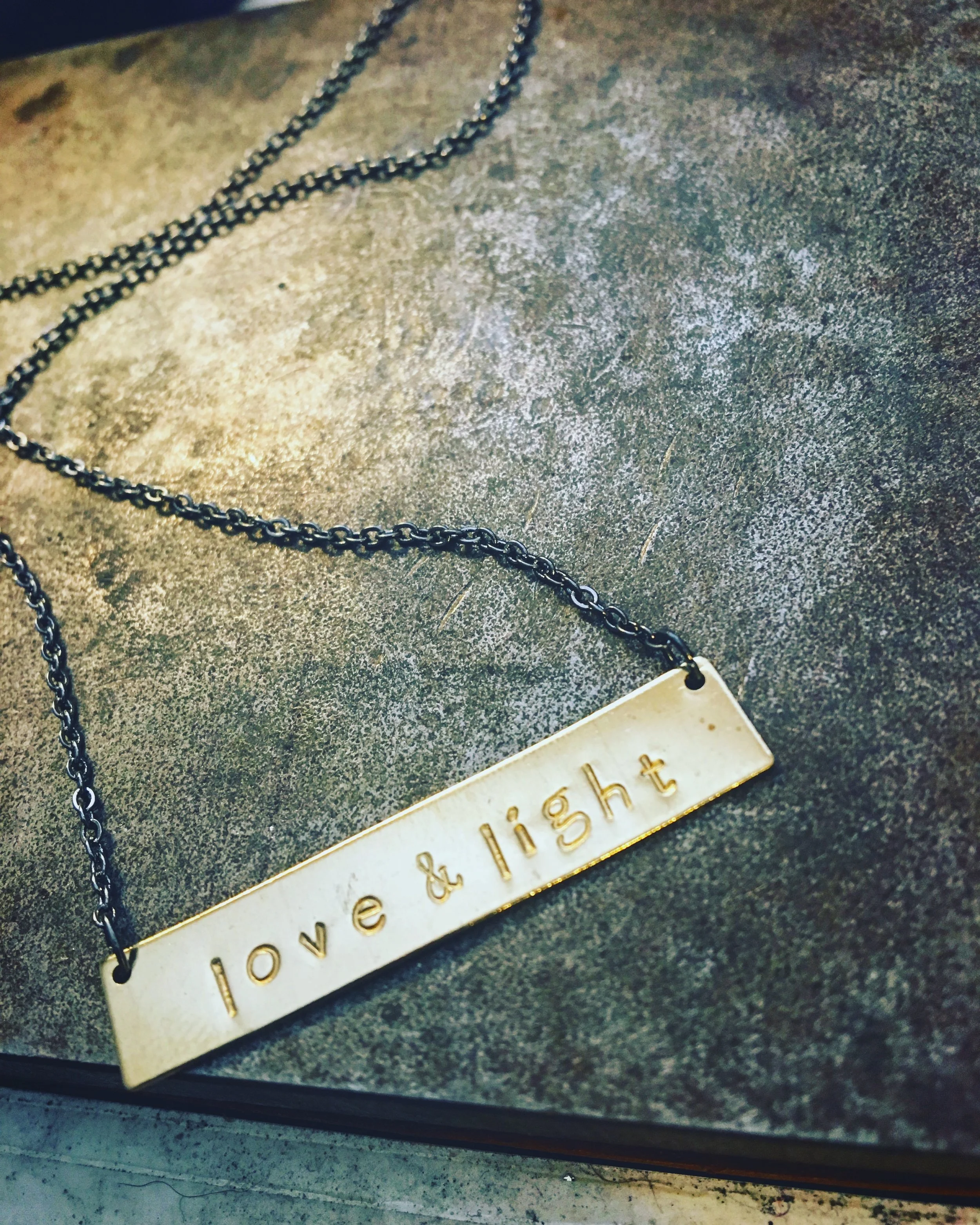 Custom Stamped Pendant