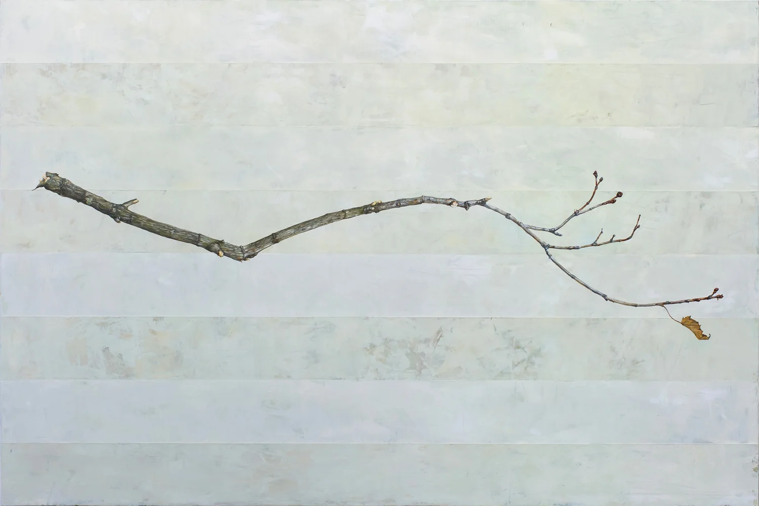 At the End 2015 oil on panel 24 x 36 inches Sold