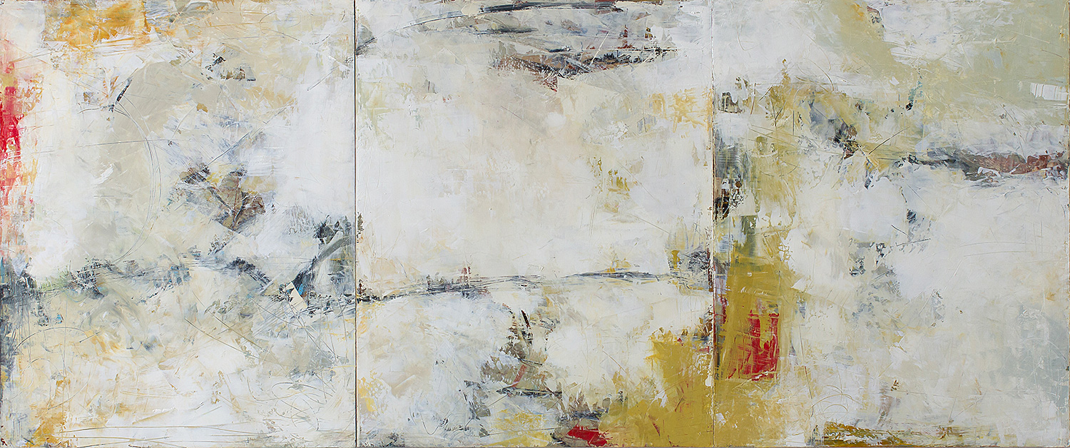 Migration 2016 oil on panel 20 x 48 inches available at Water Street Gallery