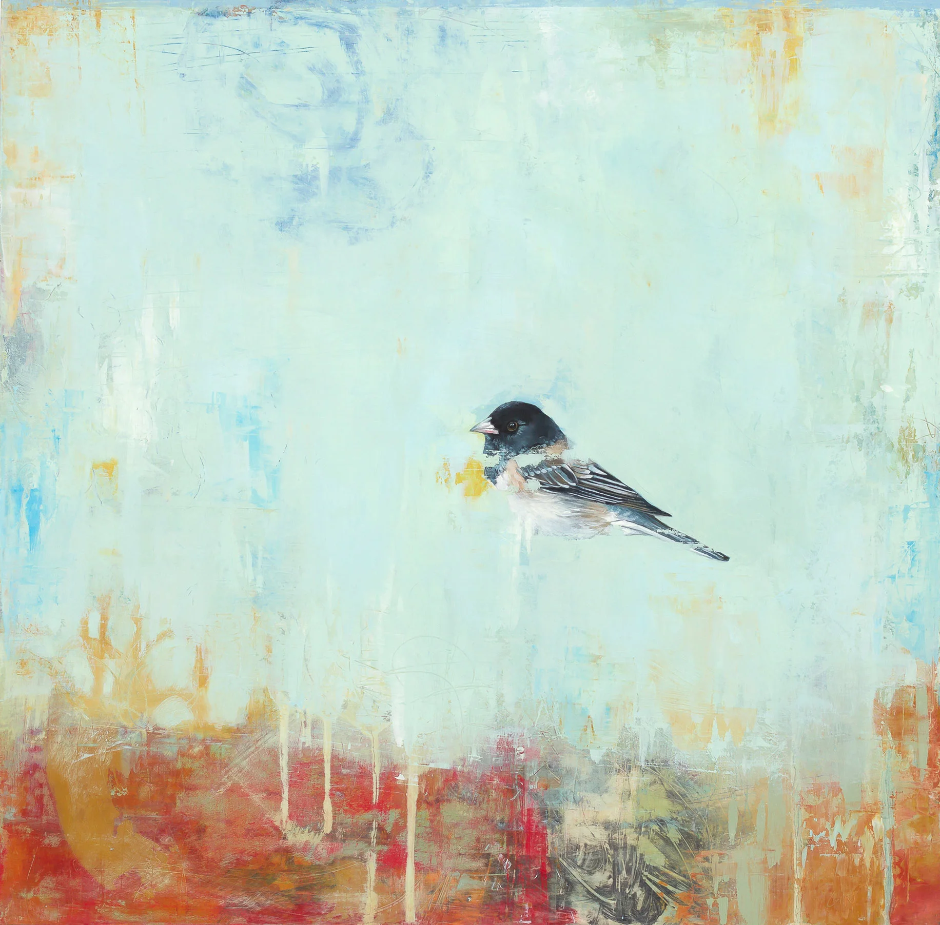 Quietude 2018 oil on panel 20 x 20 inches Sold