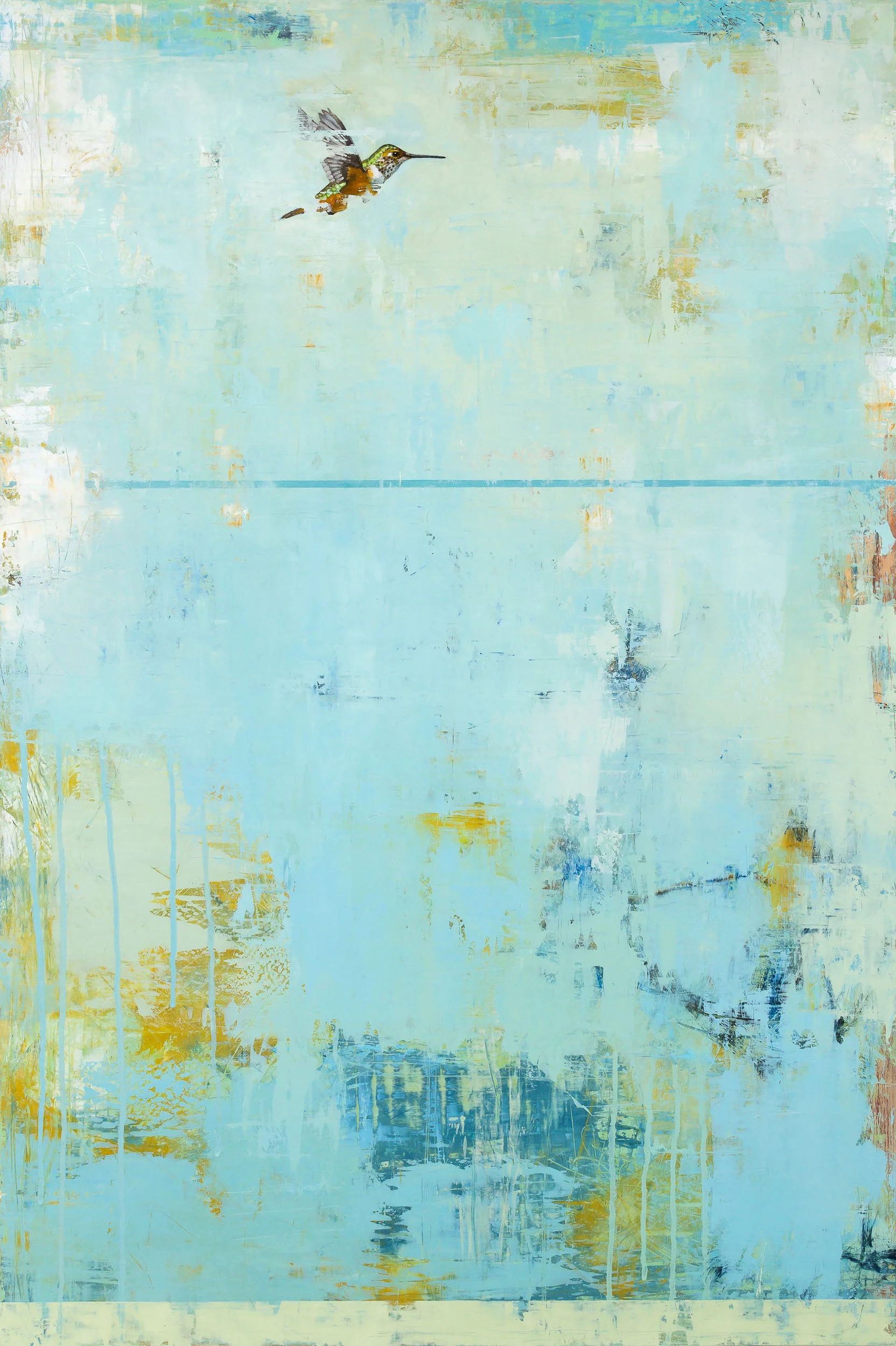 To the Journey 2018 oil on panel 36 x 24 inches Sold