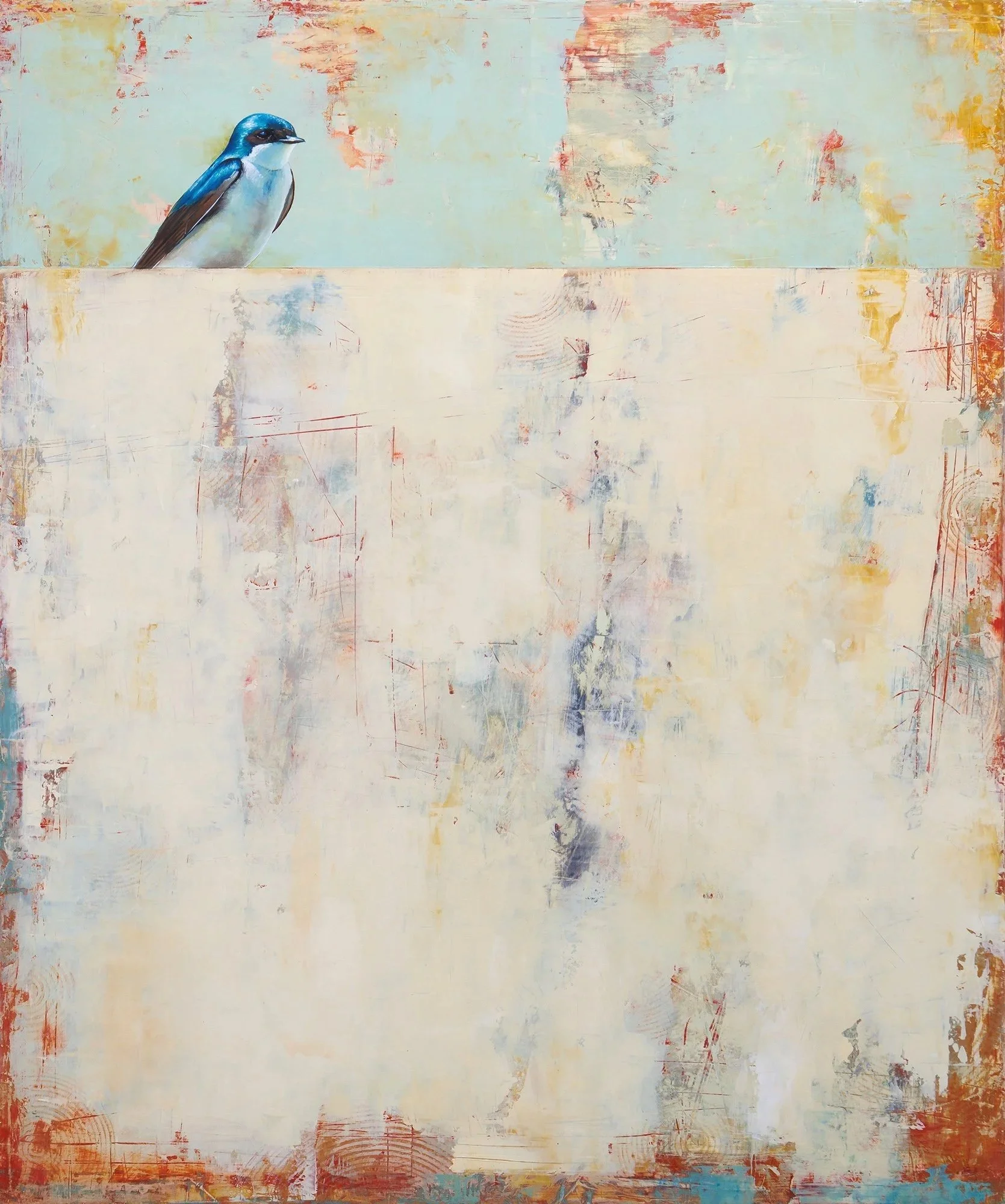  Passing Time 2026 oil on panel 24 × 20 inches  available at  The Haen Gallery  