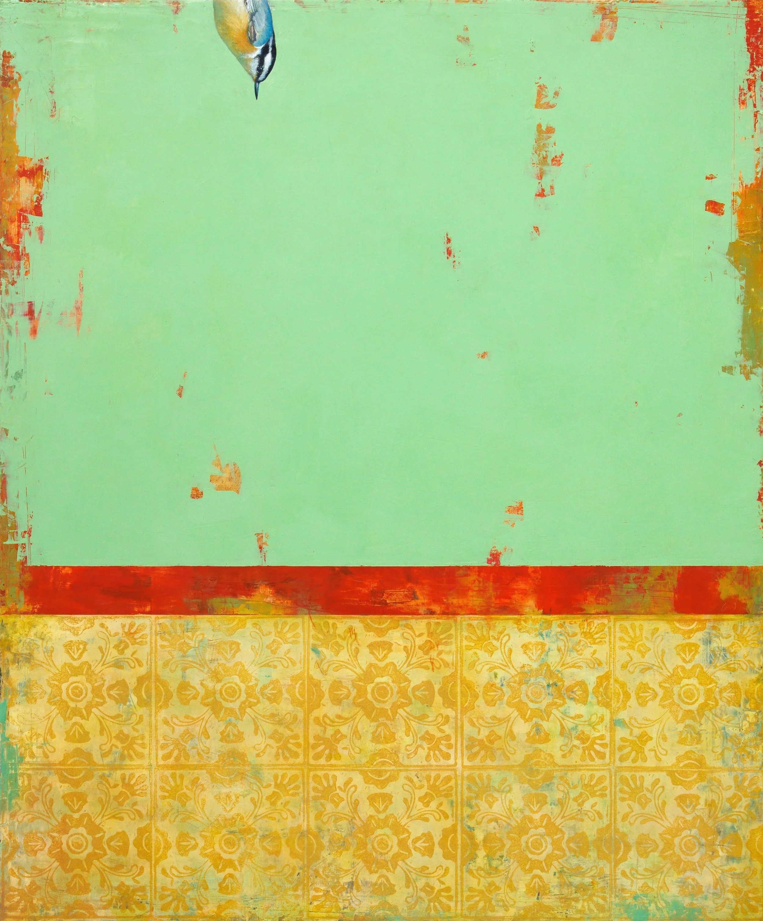   This Must Be the Place  2026 oil on panel 24 × 20 inches  available at  The Haen Gallery  